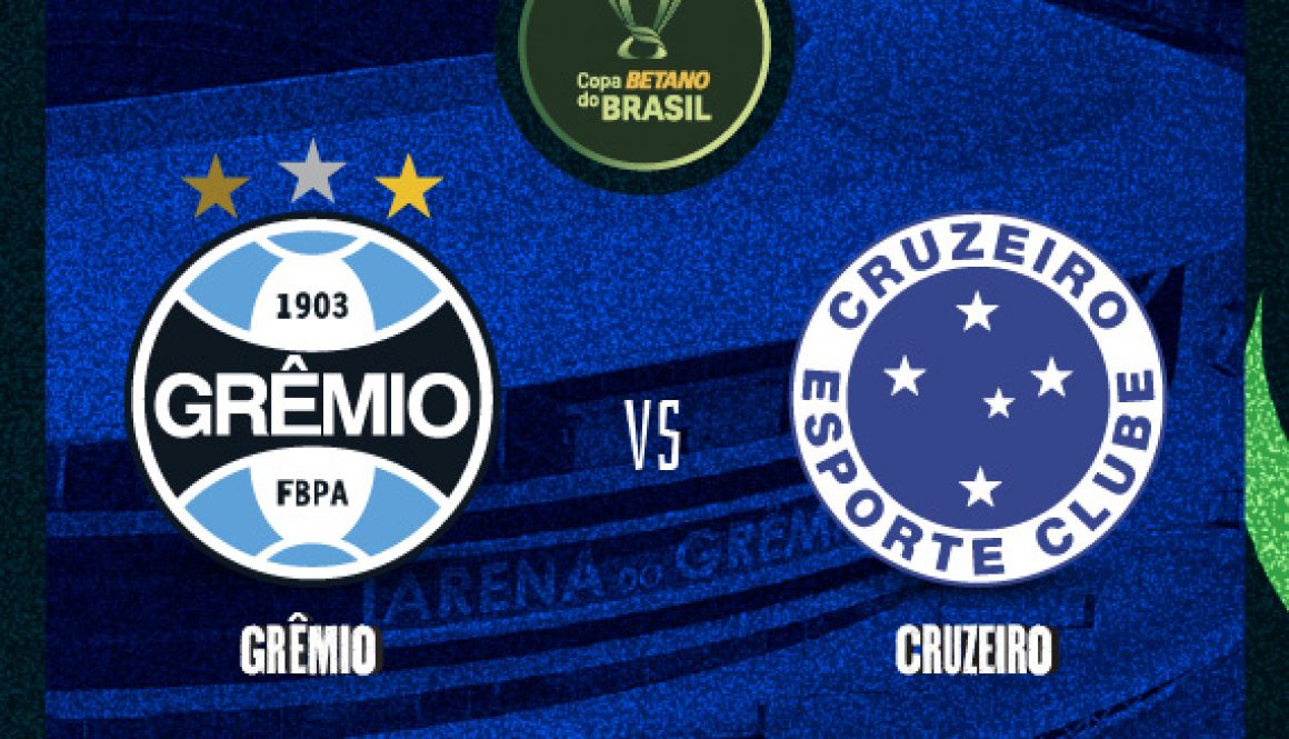 Copa do Brasil: Vendas para Grêmio x Cruzeiro começam nesta sexta-feira