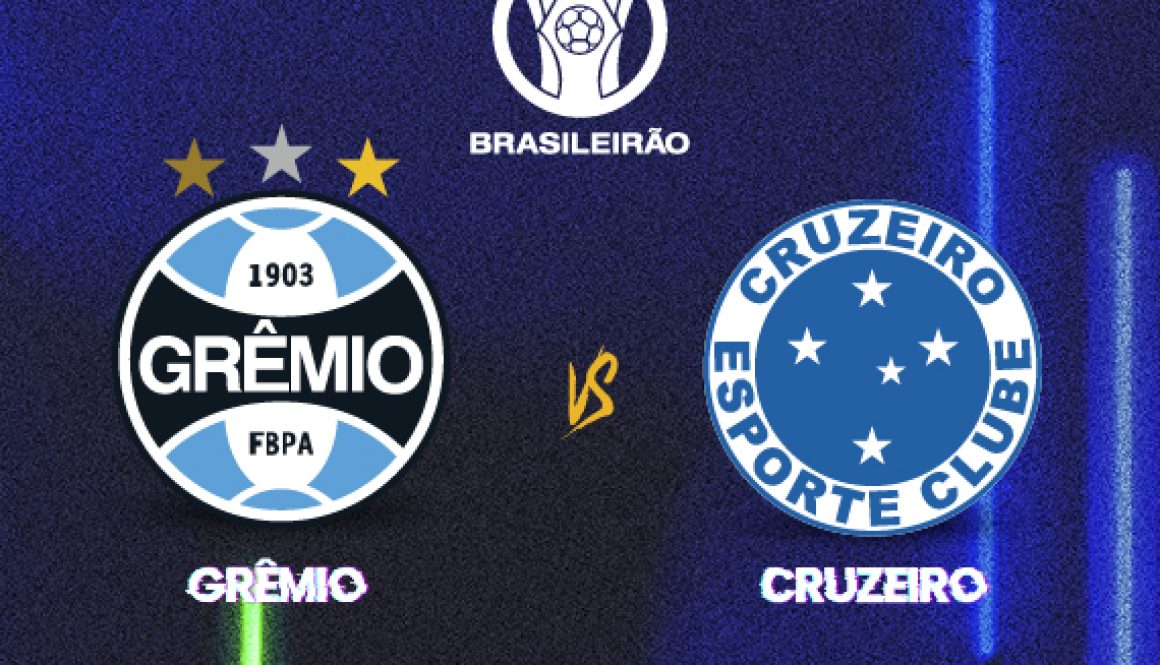 Vendas para a partida entre Grêmio x Cruzeiro iniciam às 11h desta terça-feira (22)